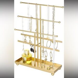 Gold Jewelry Stand